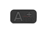 Patch Gruppo Sanguigno A+ Grey